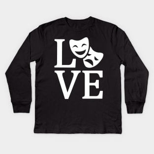 Love Theatre Kids Long Sleeve T-Shirt